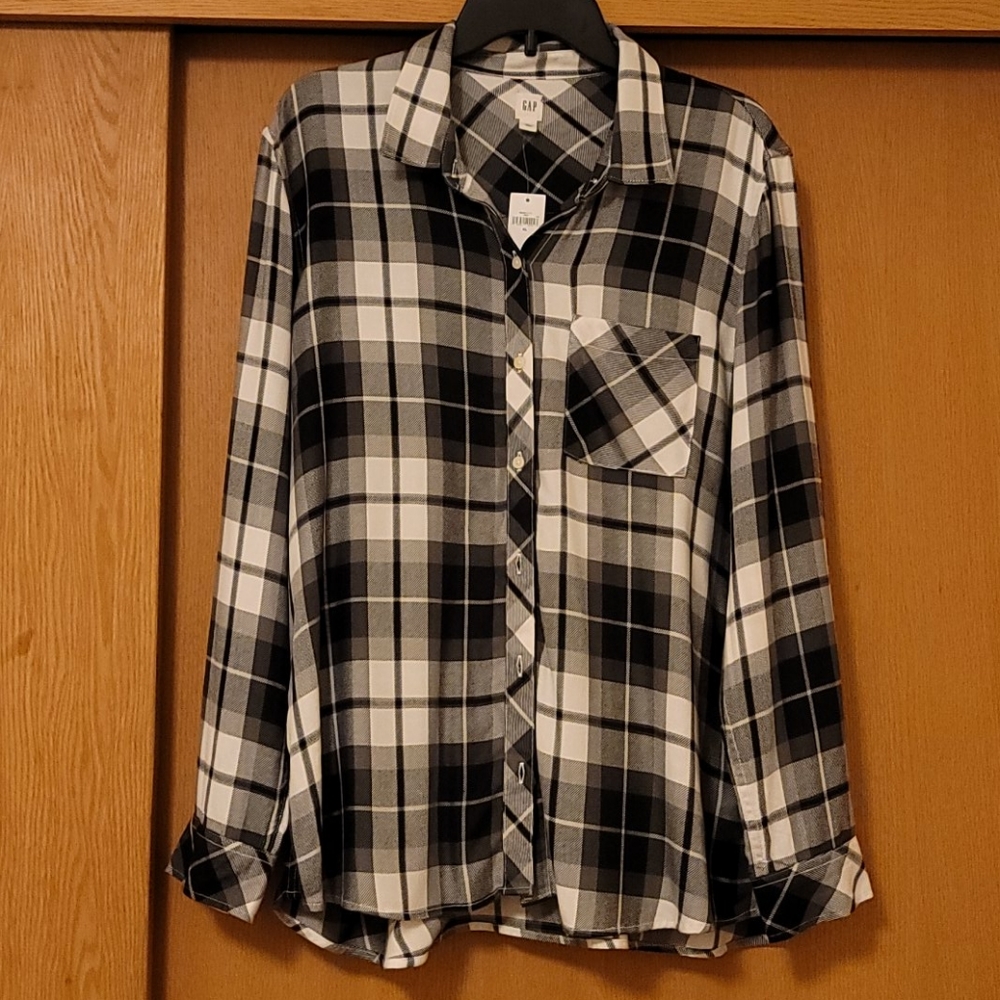 Gap thin flannel